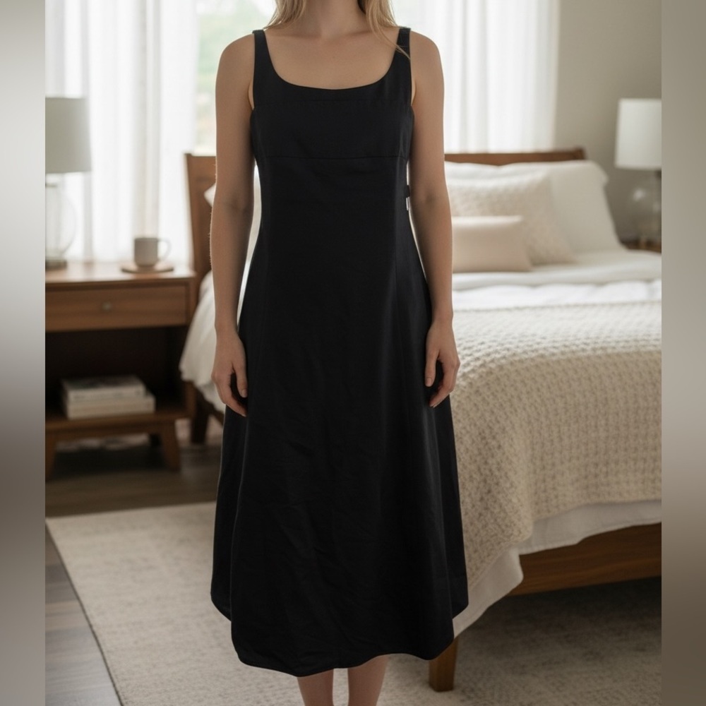 Elegant Narciso Rodriguez Black Backless Dress - Picture 3 of 7
